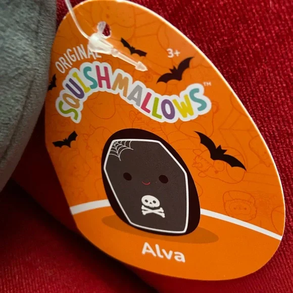 Alva The Coffin Halloween Squishmallow 4.5” Brand new - Picture 3 of 3